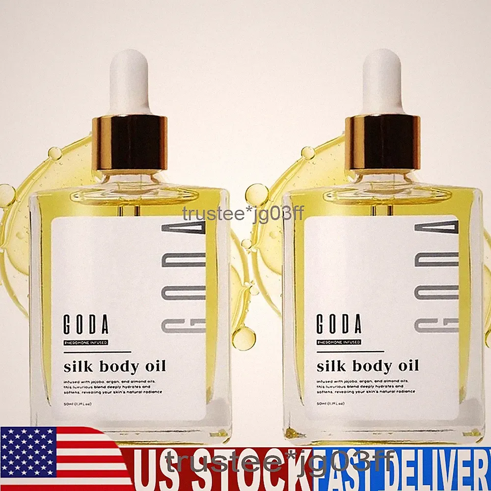 1/2x GODA Silk Body Oil,Silk Body Oil,Goda Perfume Oil,Bath & Shower Oil Smooth