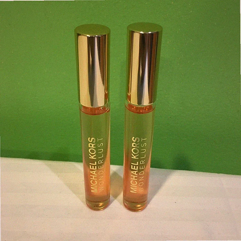 2 NEW MICHAEL KORS WONDERLUST EAU DE PARFUM ROLLERBALL PERFUME NO BOX .34 OZ