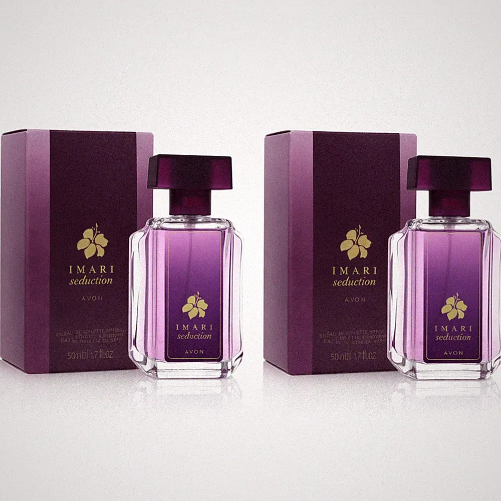 2 Pack Avon Imari Seduction Eau de Toilette 1.7oz 50ml Women's Perfume NEW NIB