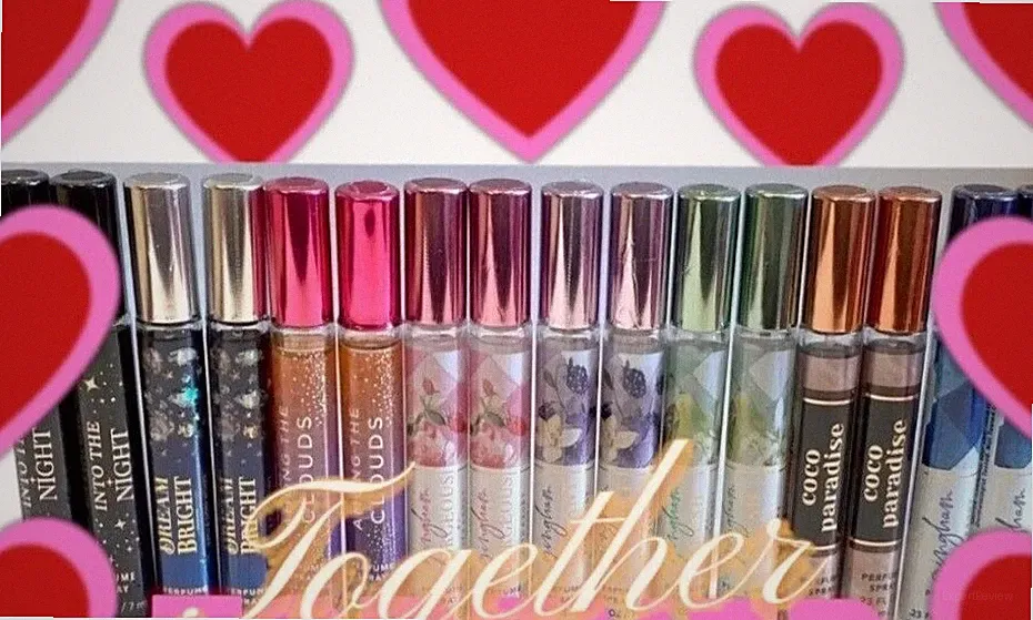 2 Pack Bath & Body Works Women's Perfume Spray Travel Size.0.23 FL OZ / 7 ML.