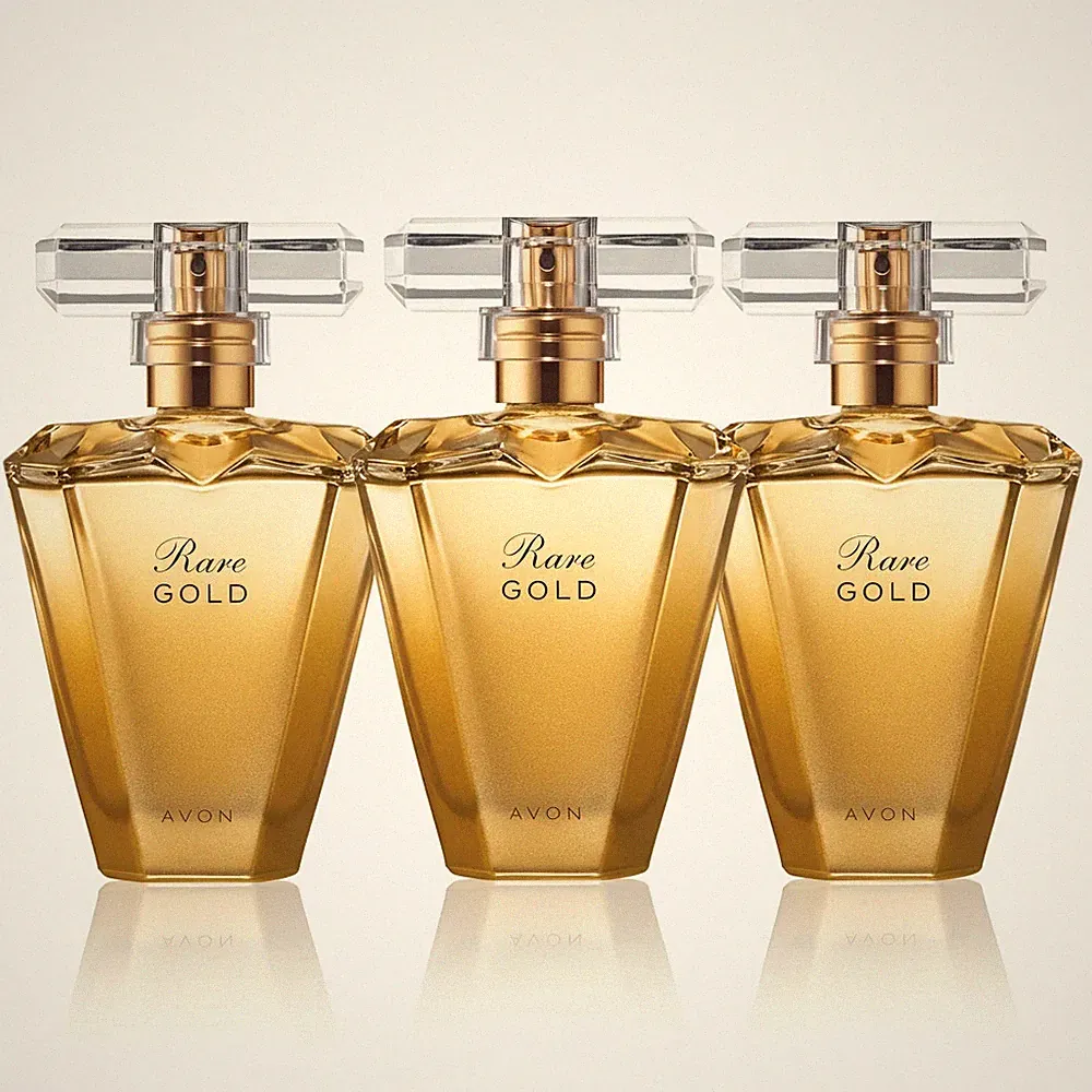 Avon Rare Gold Eau de Parfum 1.7 oz Women Perfume Spray (3 Pack)