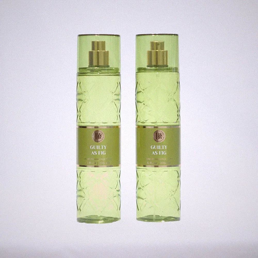 Bath & Body Works GUILTY AS FIG Fine Fragrance Mist 8 fl oz, 2PCS
