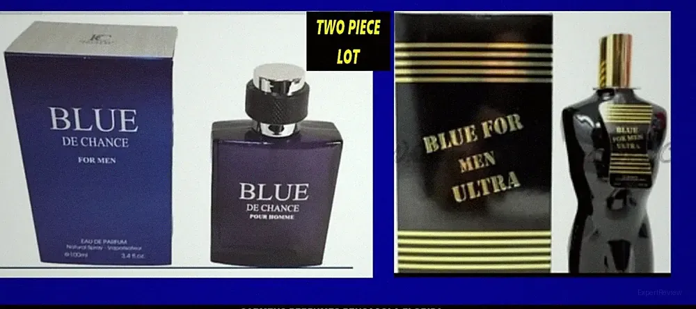 Blue For Men Ultra & Blue De Chance Cologne 3.4oz INSPIRED 2 piece lot 100 ml sp