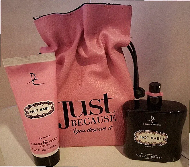 HOT BABE boutique designer perfume 2 piece Gift Set by DORALL COLLECTION