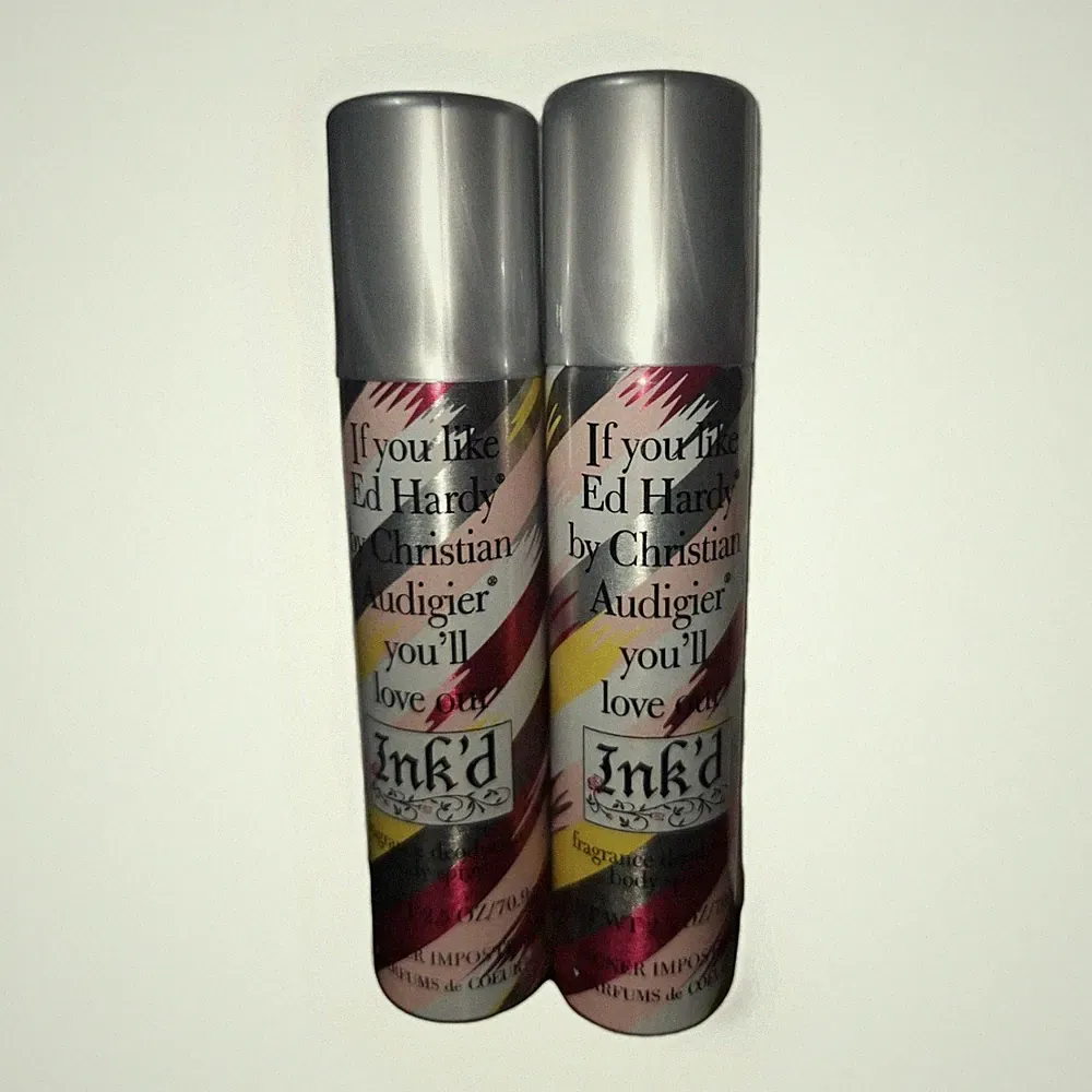 💖 Lot of 2 ORIGINAL Ink’d 2.5oz Designer Imposters Body Spray Women NEW 🌸