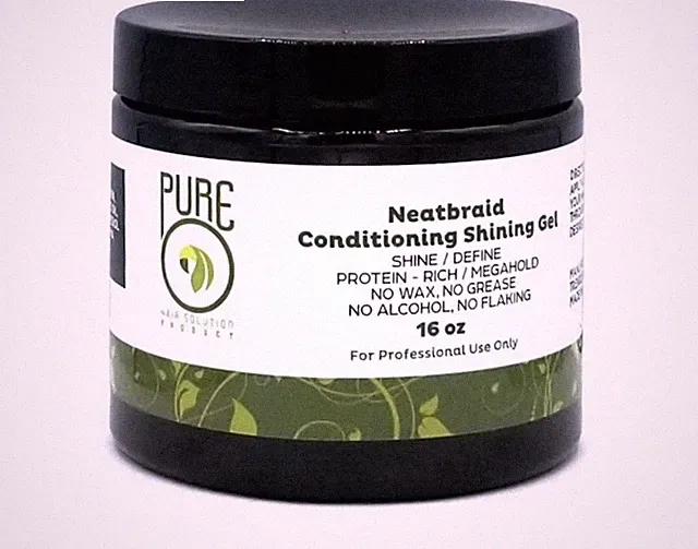 Pure Conditioning Shining Gel 16 oz Mega Hold Shine Define